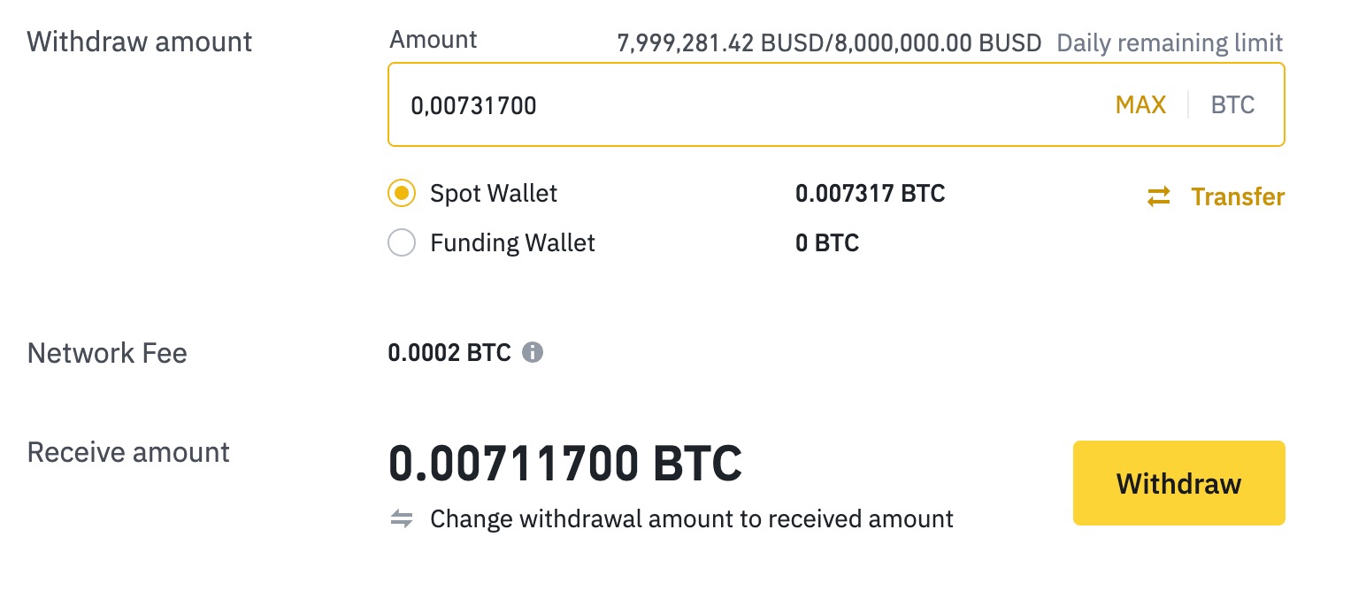Binance naar Bitvavo overzetten Binance naar Bitvavo overzetten