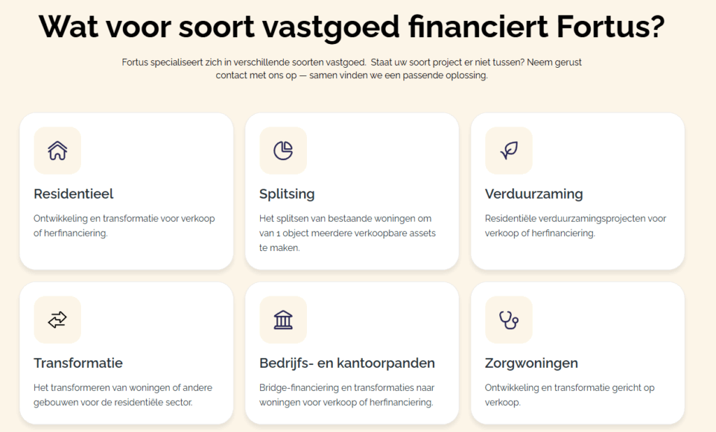Fortus 3 Fortus USP's op website