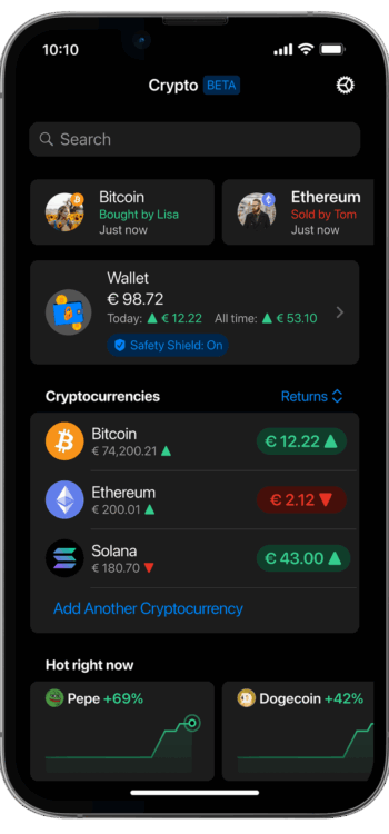 Crypto bunq
