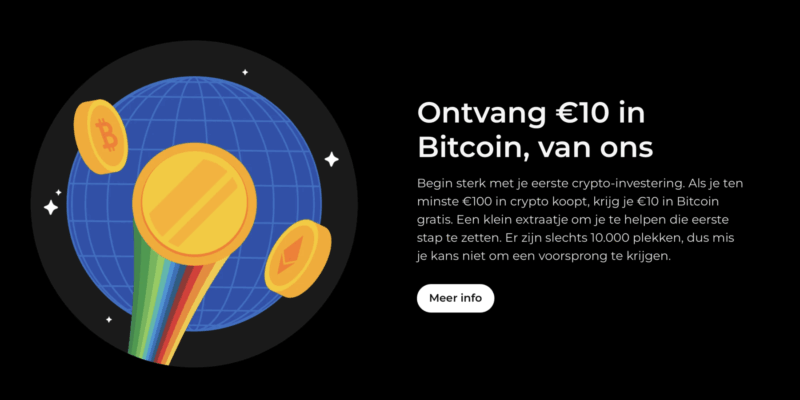 crypto kopen bij bunq actie